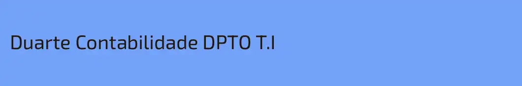 Duarte Contabilidade DPTO T.I